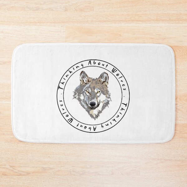 Item preview, Thinking About Wolves - Wolf designed and sold by bsrishika.