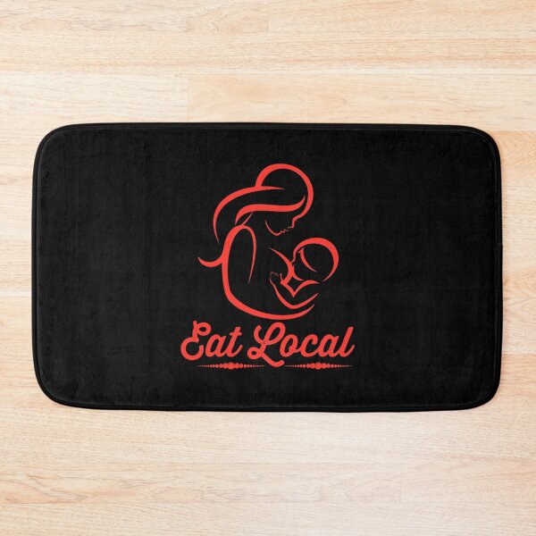 Item preview, Eat Local Breastfeeding Support Nursing Mothers Lactation Birth  designed and sold by simplife-art.