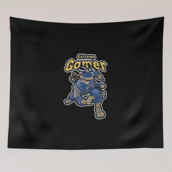 Item preview, Extreme Gamer with Silent Ninja designed and sold by PRIVARSHU.