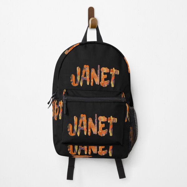 Item preview, Janet girls name colourful design designed and sold by Areashor.