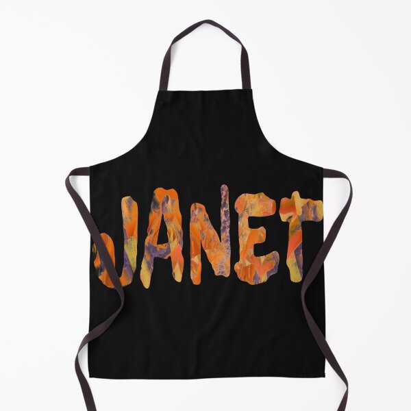 Item preview, Janet girls name colourful design designed and sold by Areashor.