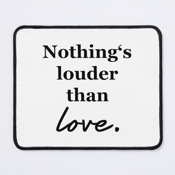 Item preview, Tokio Hotel, Louder Than Love (black font) designed and sold by eileendiaries.