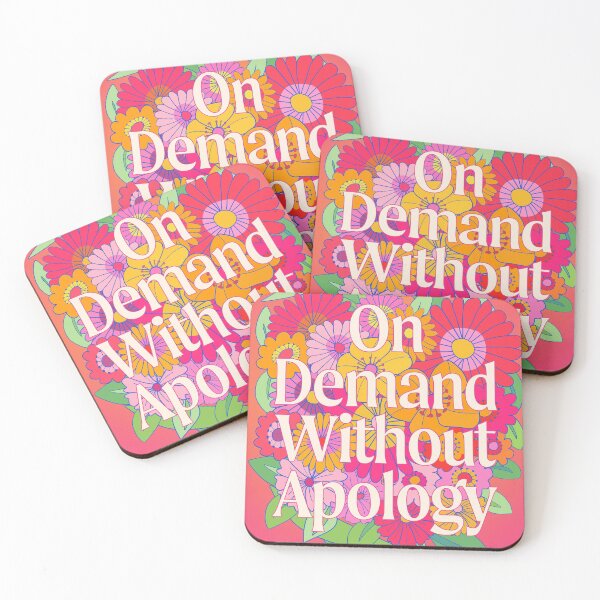 Item preview, On Demand Without Apology designed and sold by babyrattlesnake.
