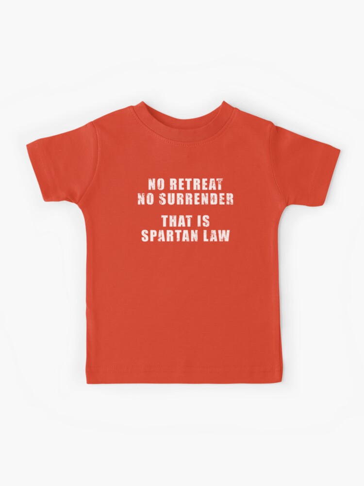 There's no room for softness… not in Sparta.” – Quote by Dilios Kids T- Shirt for Sale by Be-A-Warrior