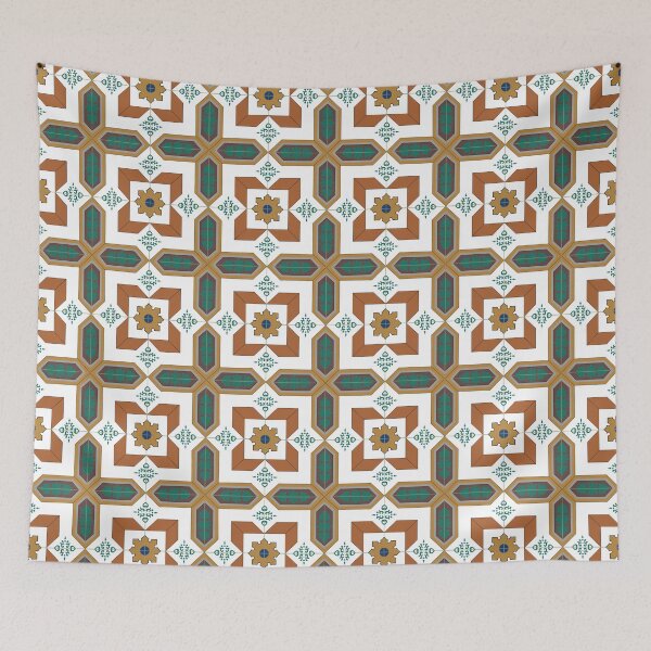 Item preview,  Autumn colors Estrela Portugal tile pattern designed and sold by arkantus.