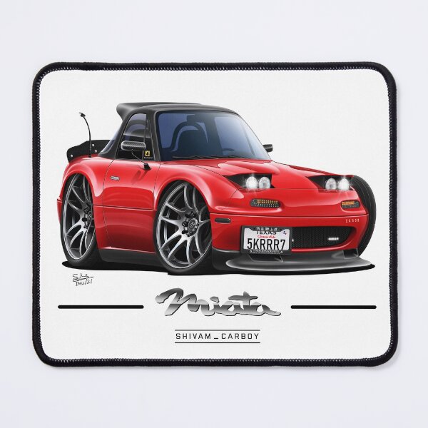Item preview, NA Miata Caricature artwork  designed and sold by ShivamSharma.