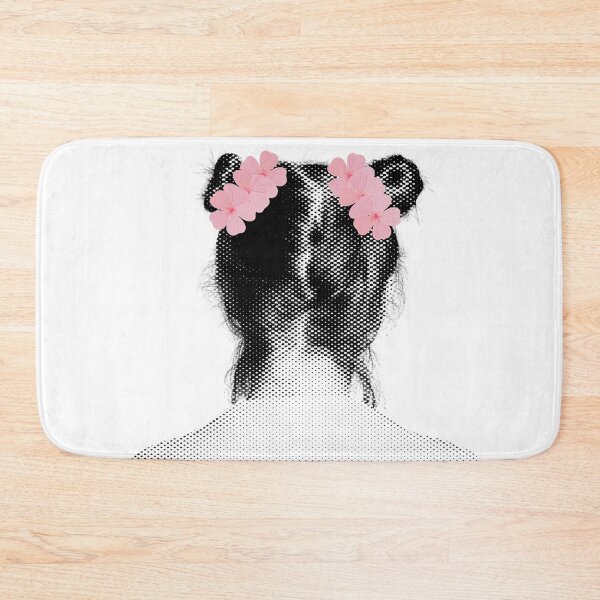 Item preview, Spacebun girl with flowers designed and sold by PODTycoon.
