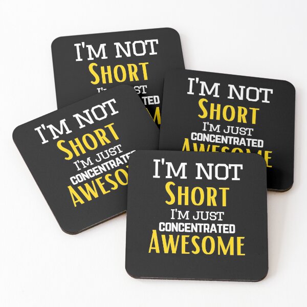 Item preview, I'm not short i'm just concentrated awesome designed and sold by Seoul26.