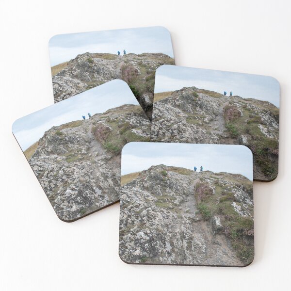 Item preview, Rocky cliffs of Ynys Llanddwyn beach designed and sold by cdkphotos.