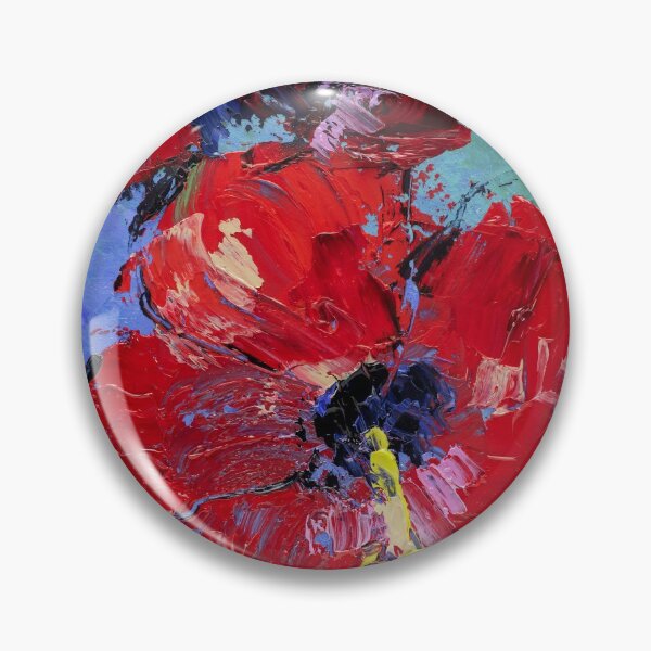 Item preview, Red Hibiscus Flower Original Print designed and sold by NatalyMak.