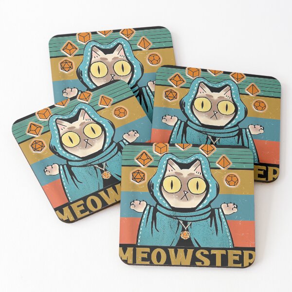 Item preview, Dungeon Meowster Funny Nerdy-Gamer Cat-D20 Dice RPG Classic T-Shirt designed and sold by egrinh.