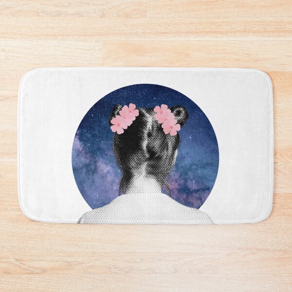 Item preview, Spacebun girl with flowers staring into space designed and sold by PODTycoon.