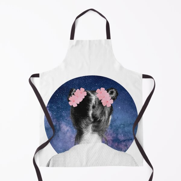 Item preview, Spacebun girl with flowers staring into space designed and sold by PODTycoon.