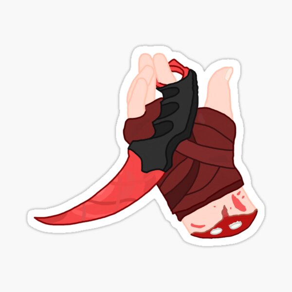 "Slaughter" Sticker for Sale by Lilly-55 | Redbubble