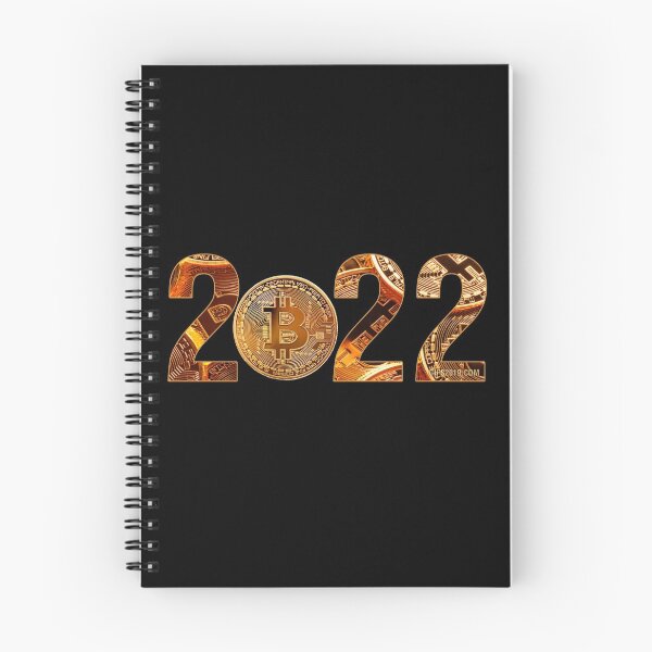 Artikelvorschau, 2022 BITCOIN Frohes neues Jahr entworfen und verkauft von SAJAMANIA.