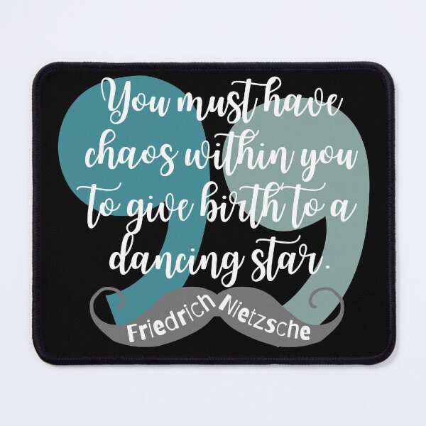 Item preview, Cita de Friedrich Nietzsche: Caos en la estrella danzante designed and sold by superbling.