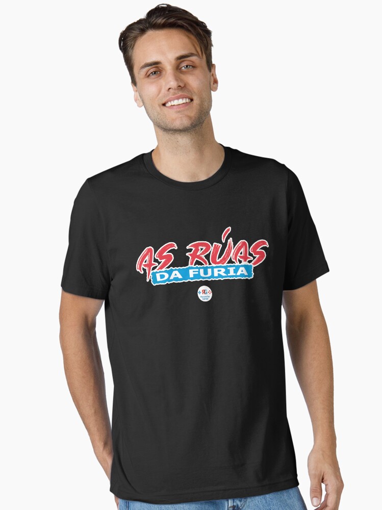 Imagen 1 de 7, Camiseta esencial con la obra As rúas da Furia (Streets of Rage), diseñada y vendida por RecunchoGamer.