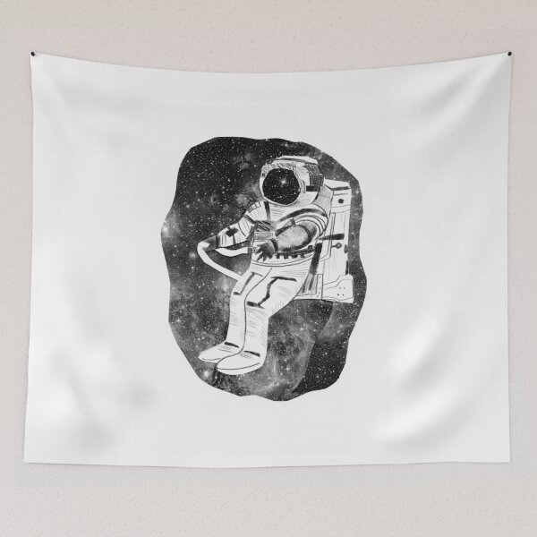 Item preview, astronaut in space designed and sold by ulyanaandreeva.