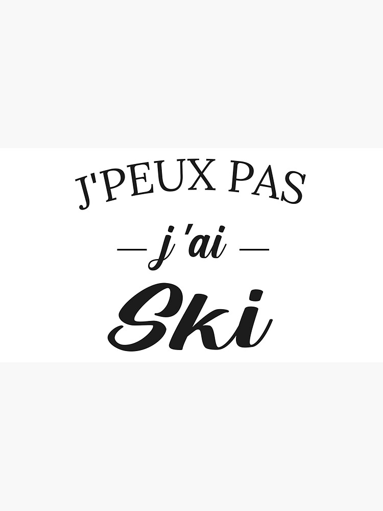 Aperçu 7 sur 7. Casquette avec l'œuvre WOW !! Je peux pas j ai ski tee shirt cadeau fan des pistes enneigées et de SKI montagne créée et vendue par FranceLibre.
