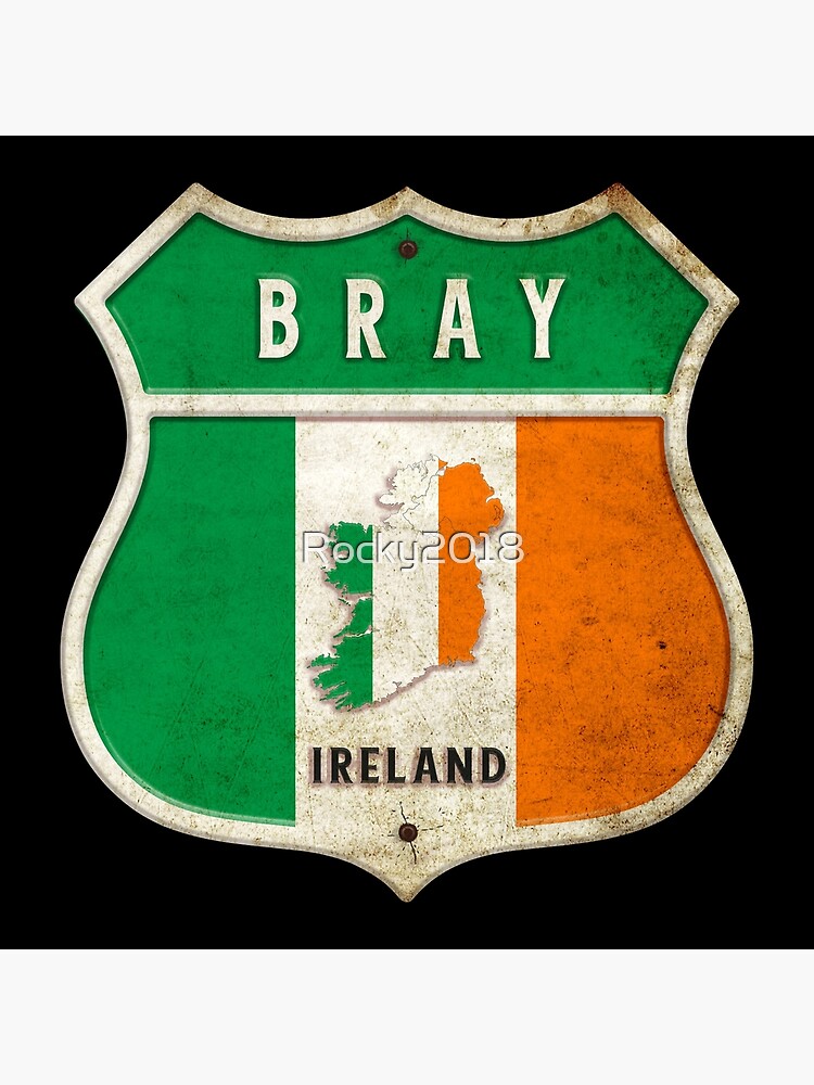 Bray Ireland Coat Of Arms Flags Design Poster For Sale By Rocky2018 Redbubble