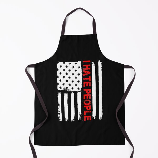 Item preview, I Hate People Love America Funny Flag designed and sold by anthonymark14.