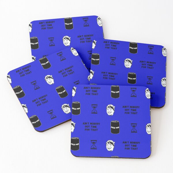 Item preview, Ain't Nobody Got Time For That Meme Pack In Blue designed and sold by LuckyKermit.