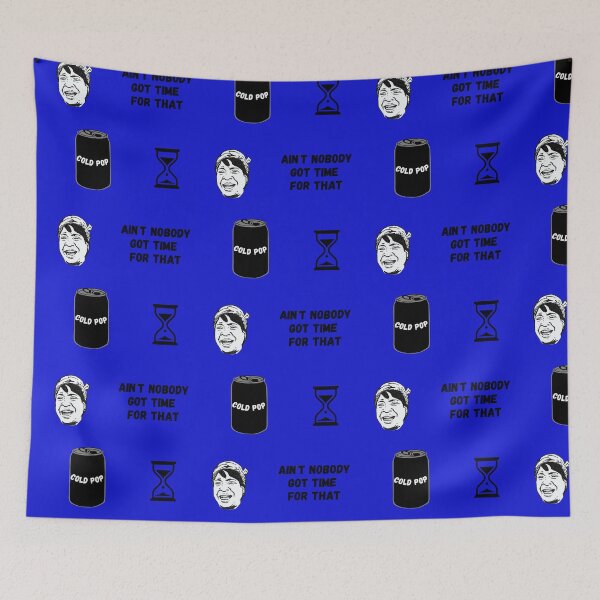 Item preview, Ain't Nobody Got Time For That Meme Pack In Blue designed and sold by LuckyKermit.
