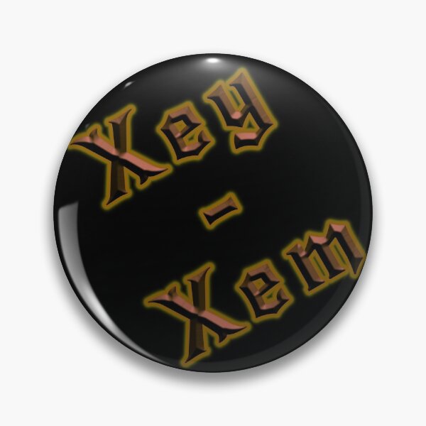 Item preview, Pronoun Glownouns- Copper Xey/Xem designed and sold by FalcoSkyWolf.