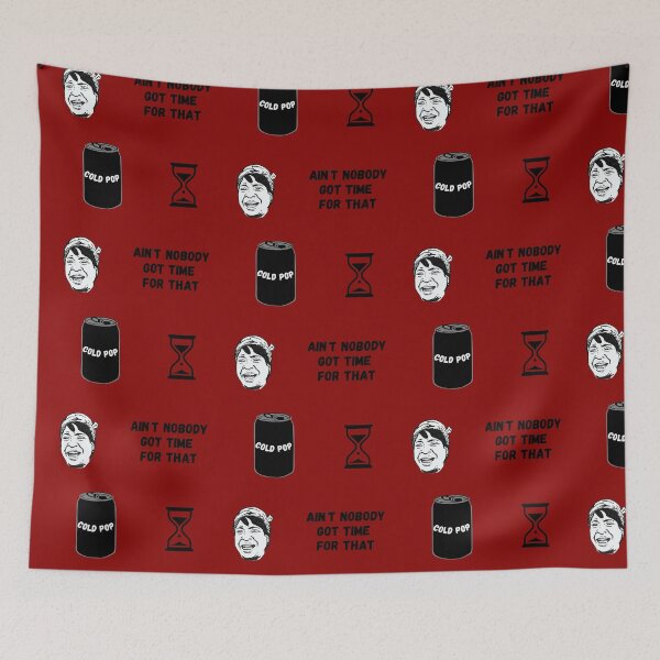 Item preview, Ain't Nobody Got Time For That Meme Pack In Red designed and sold by LuckyKermit.