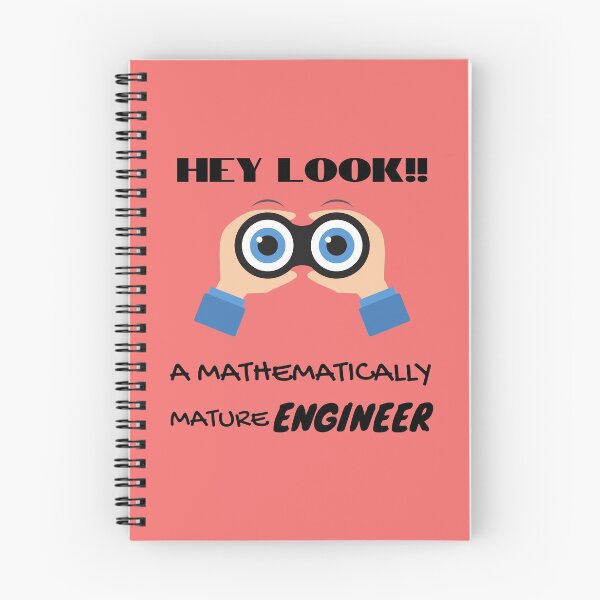 Item preview, Hey look!! A mathematically mature engineer. designed and sold by Endeavour-Tees.
