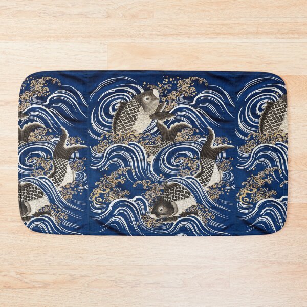 Item preview, Gift with Japanese pattern with Carp in Waves : Gift for mom, dad and sibling designed and sold by YasmaShop.