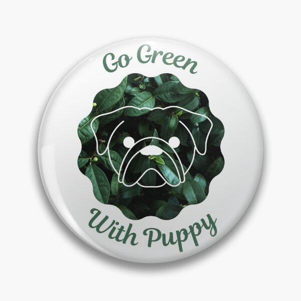 Item preview, Go Green With Puppy designed and sold by kucingmaikan.