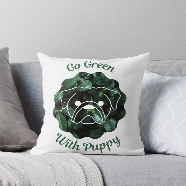 Item preview, Go Green With Puppy designed and sold by kucingmaikan.