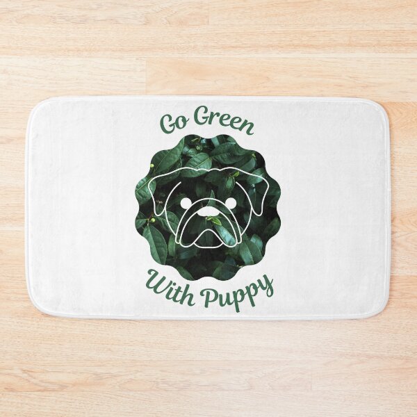 Item preview, Go Green With Puppy designed and sold by kucingmaikan.
