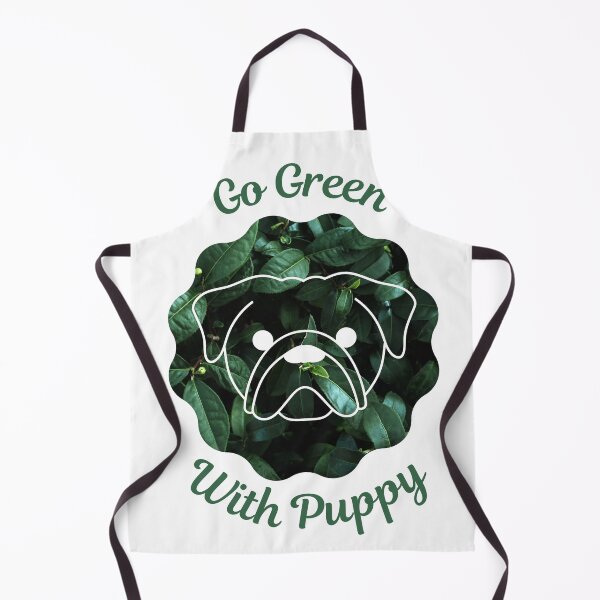 Item preview, Go Green With Puppy designed and sold by kucingmaikan.