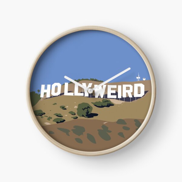 Hollyweird Clock