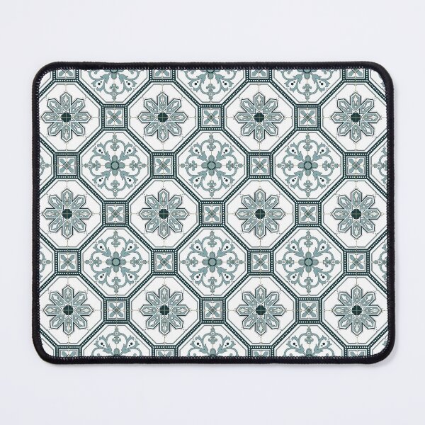 Item preview, Blue mosaic Lisbon Portugal tile pattern designed and sold by arkantus.