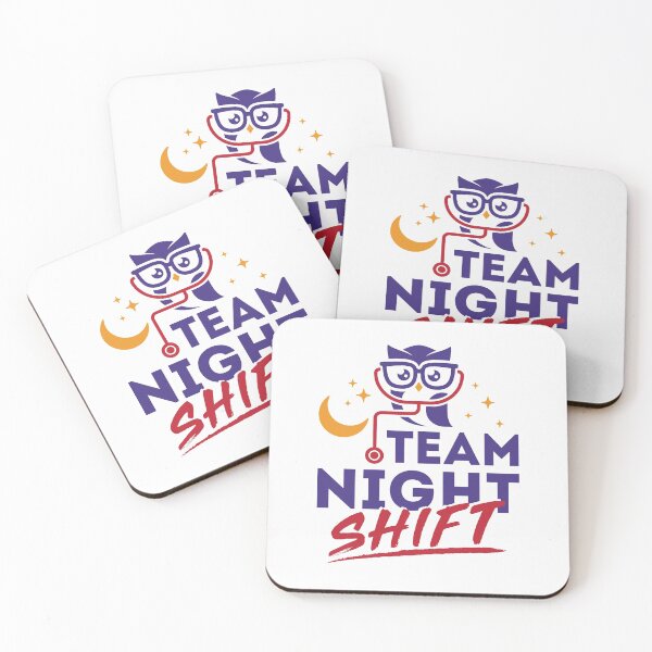 Item preview, Team Night Shift Nurse Doctor designed and sold by jaygo.