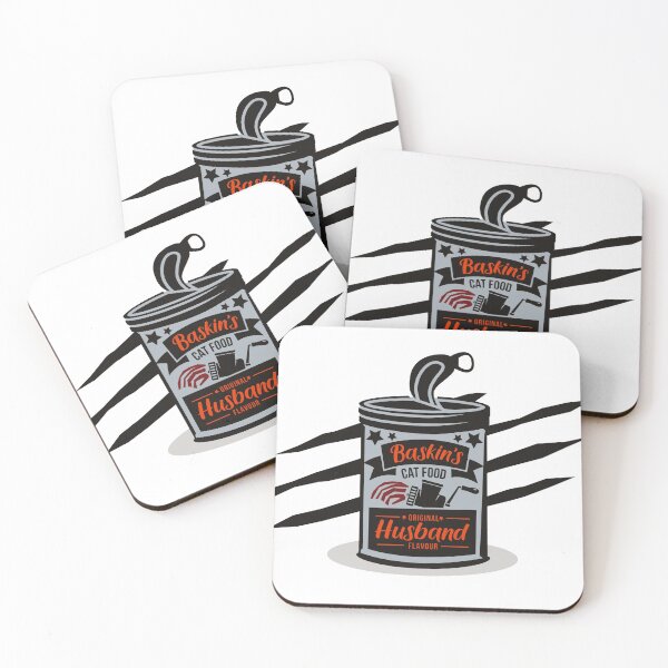 Item preview, Humorous Baskin's Original Husband Flavour Cat Food designed and sold by CoreImaging.