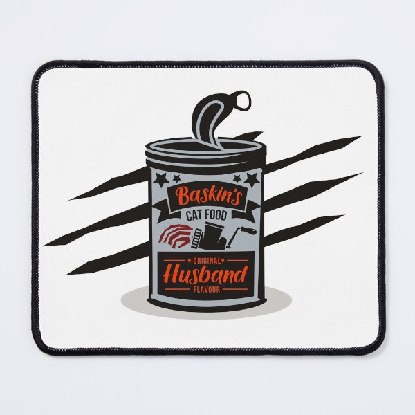 Item preview, Humorous Baskin's Original Husband Flavour Cat Food designed and sold by CoreImaging.