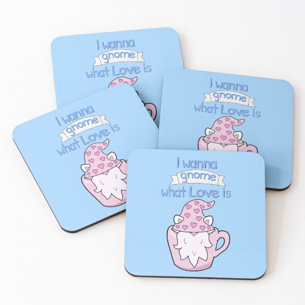 Item preview, I wanna gnome what love is, Funny gnome quote designed and sold by Purr95.