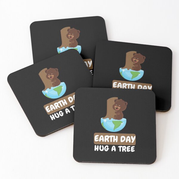 Item preview, earth day hug a tree with bear - earth day designed and sold by saytinh.