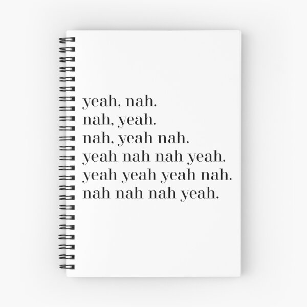 Item preview, Yeah nah, nah yeah, yeah nah yeah  tshirts, aussie slang tshirts, funny merchandise designed and sold by TheFancyLabel.