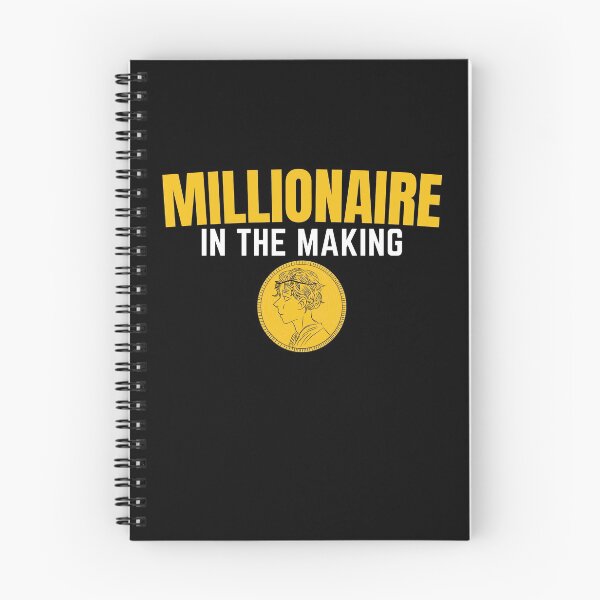 Item preview, Millionaire in the making Golden coin  designed and sold by KingsManKind.