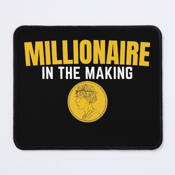 Item preview, Millionaire in the making Golden coin  designed and sold by KingsManKind.