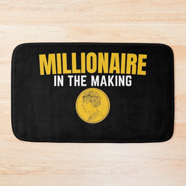 Item preview, Millionaire in the making Golden coin  designed and sold by KingsManKind.