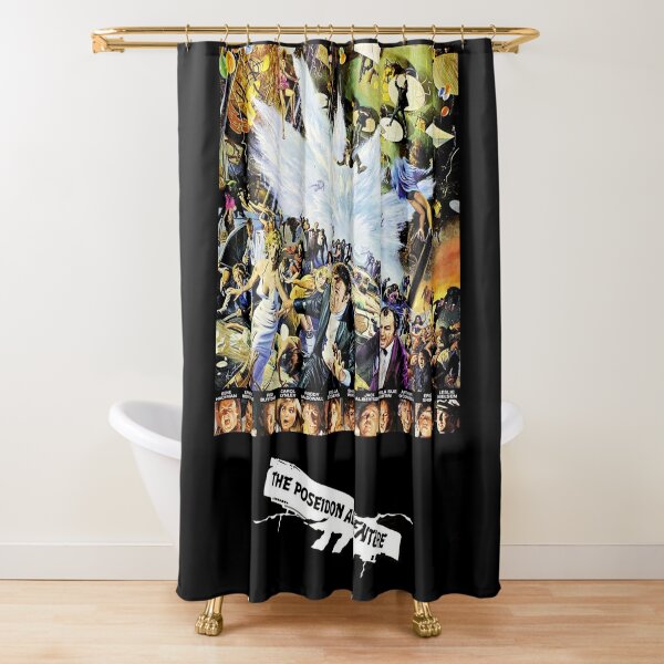 cabin shower curtains