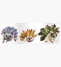 Little Hedgulent Family Poster