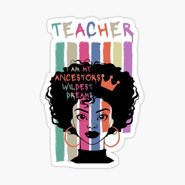 Artikel-Vorschau von Ich bin der wildeste Traum meines Vorfahren, der Black History Month, designt und verkauft von spirosvondas.