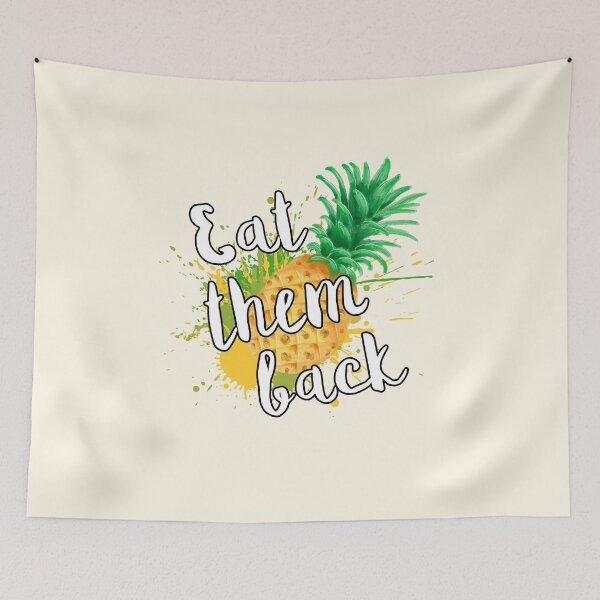 Item preview, Eat them back Pineapple designed and sold by Printedarts.